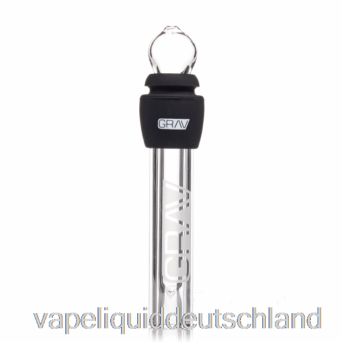 Grav-Glas-Blunt Mit Schwarzem Silikon-Vape-Liquid